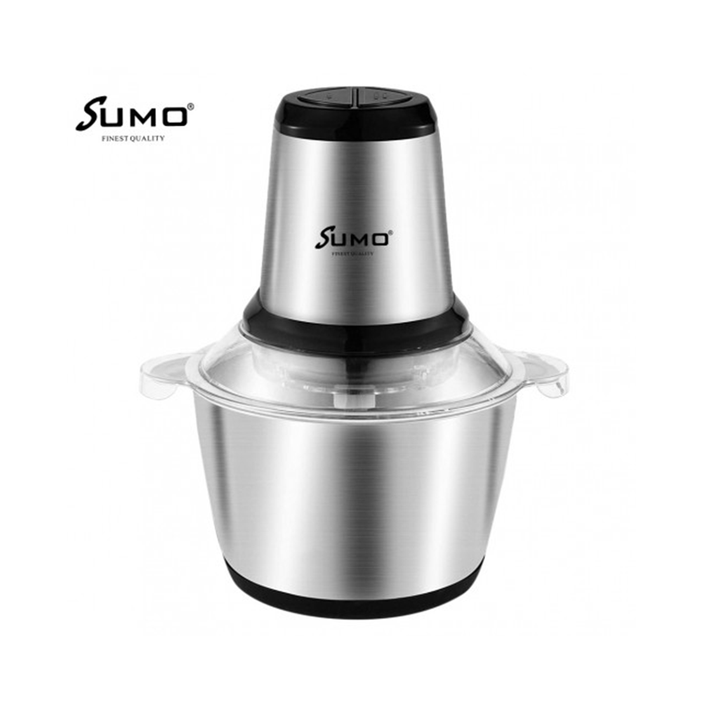 Sumo 300w Powerful Motor Electric Food Chopper -3 Liters Sumo 300w Powerful Motor Electric Food Chopper -3 Liters